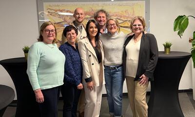 Bestuur N-VA Gavere met Anneleen Van Bossuyt